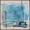Wandbild 100 X 100 Cm Dust Blau 54196