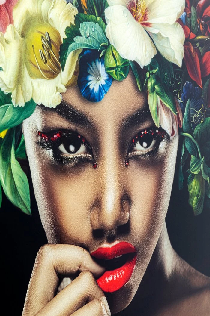 Wandbild 100 X 100 Cm Pretty Flower 52623 – Bild 4