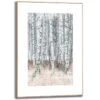 Wandbild 50 X 70 Cm Birch Trees