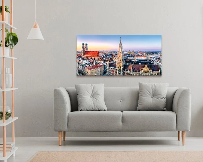 Wandbild 55 X 115 Cm Munich Panorama I – Bild 2