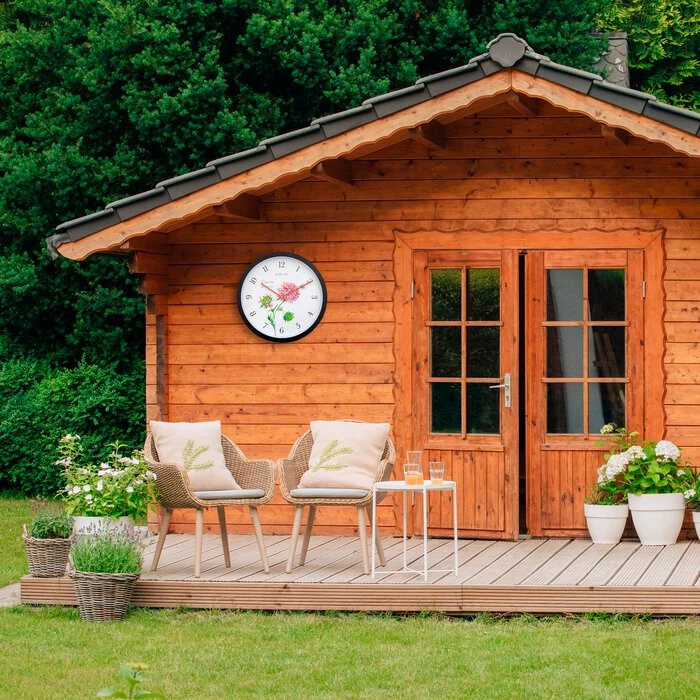 NeXtime Quarzwanduhr Knautia Ø 30,5 Cm – Bild 3