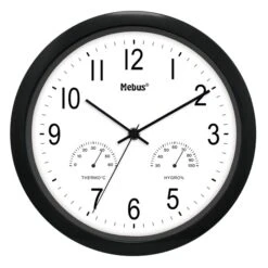 Quarzwanduhr 56464 Ø 26 Cm