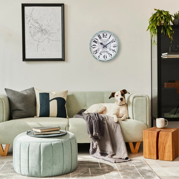 NeXtime Quarzwanduhr Henry Ø 50 Cm – Bild 2