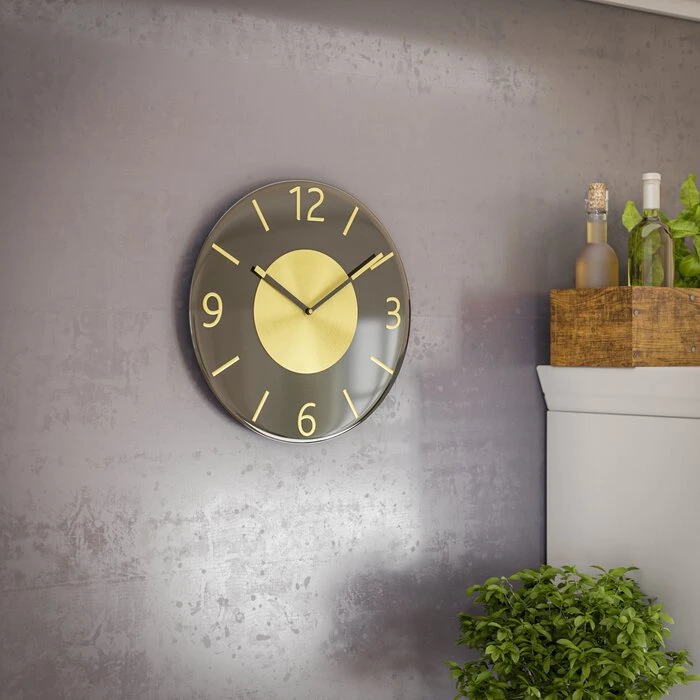 Quarzwanduhr 19631 Ø 32 Cm – Bild 2