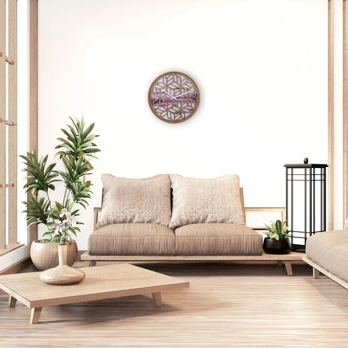 NeXtime Quarzwanduhr Yogi Ø 40 Cm – Bild 2