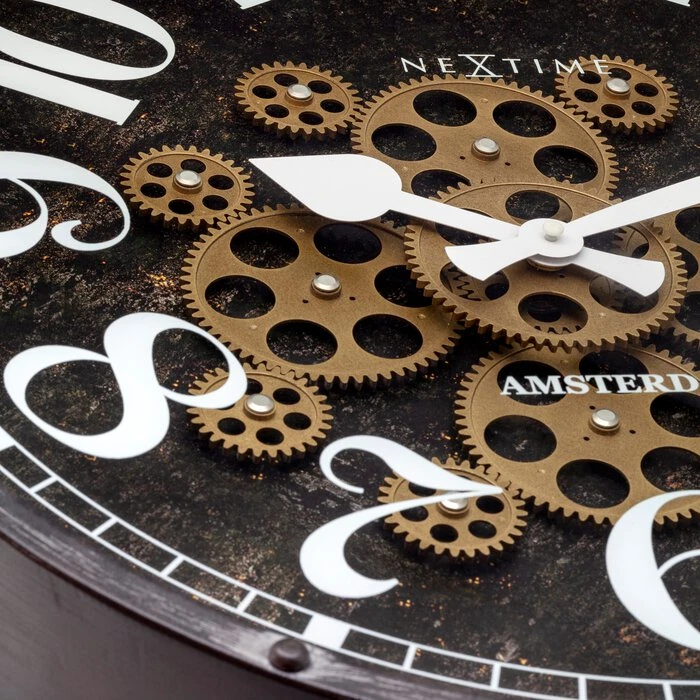 NeXtime Quarzwanduhr Henry Ø 50 Cm – Bild 5