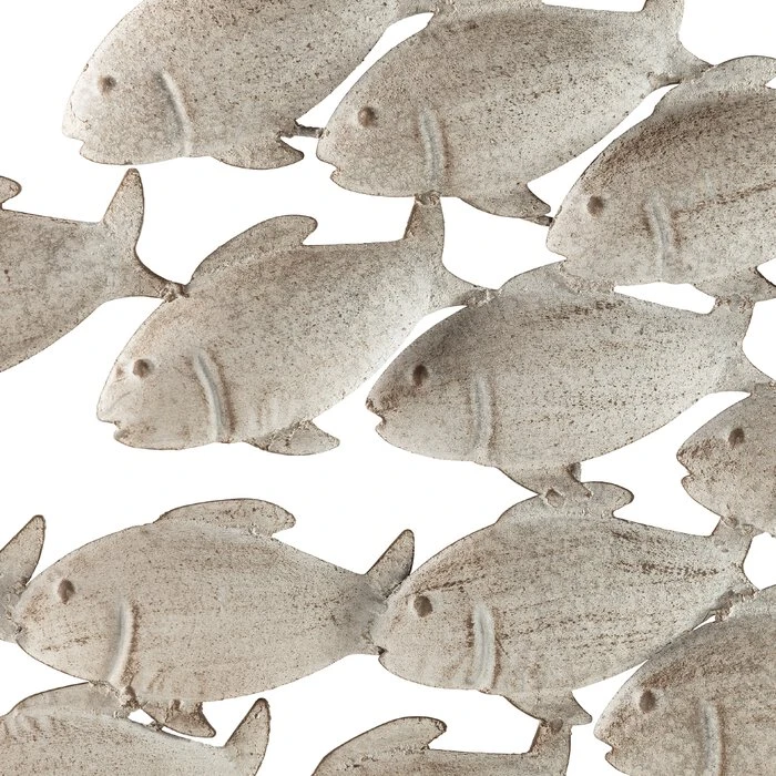 Wanddeko Fischschwarm 97 X 53 Cm – Bild 4