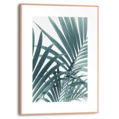 Wandbild 30 X 40 Cm Palm Leafs