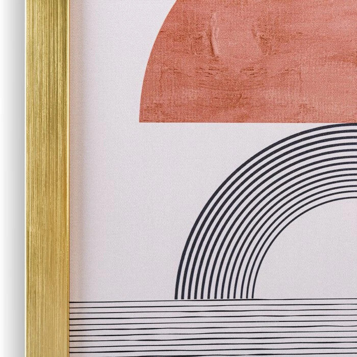 Wandbild 45 X 60 Cm Golden Round II – Bild 5