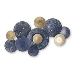 Wanddeko Kreise 90,2 X 49,5 Cm