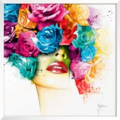 Wandbild 30 X 30 Cm La Vie En Rose