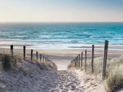 Glasbild 30 X 40 Cm Way To The Beach I