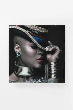 Glasbild 120 X 120 Cm Foxy Lady 65021