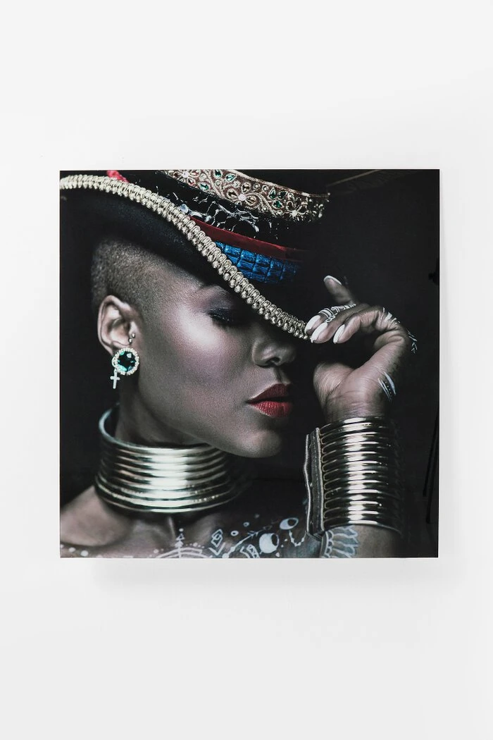 Glasbild 120 X 120 Cm Foxy Lady 65021